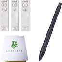 Kuru Toga Advance Upgrade Model 0.3mm Black body + HB/B/2B Refills, Sticky Notes Value Set