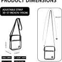 Clear bag for stadium events, women's Clear Purse crossbody bag, stadium approved with front pocket, perfect for concerts
