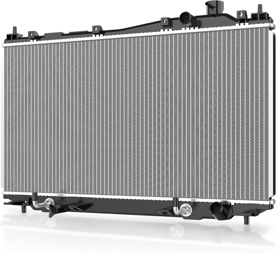 AUTOSAVER88 Radiator Compatible with Civic Aluminum Radiator ENG D17A1/A2/A6/A7, 19010-PLM-A01, 19010-PLM-A51, 19010-PMM-A51, 19010-PMM-A52