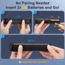 Pack of 2 for Samsung Smart TV Remote Control Replacement,Universal for All Samsung TVs