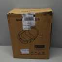 Collapsible Baby Bathtub for Newborn to Toddler 0-36 Months,Spacious Foldable Infant Bath Tub with Thermometer,Cushion & Drain Hole,Portable Travel Tub, Baby Shower Gift Blue