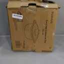 Nuovva Enamelled Cast Iron Dutch Oven Pot with Lid 6.4 Quart Non Stick Casserole Pot – Heavy Duty & Oven Safe up to 500° F for Bread Baking, Braising, Stews, Roasting – 28cm Oyster