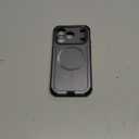 ESR for iPhone 17 Pro Case with Stash Stand, 7X Military-Grade Drop Protection with Camera Control, Shock-Absorbing Phone Rugged Cover, Compatible with MagSafe Accessories, Cyber Series, Grey