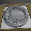 Fintonglan 17.7" Crystal Flush Mount Ceiling Light Fixtures Modern Round LED Chandelier Light Fixture Ceiling Lamp for Living Room Dining Room Kitchen 48W 6000K (round cool white)