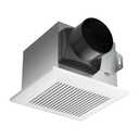 Tech Drive Very Quiet Bathroom Exhaust Fan - 80 CFM, 1.5 Sone, No Attic Access Needed, Energy Star Certified, Easy to Install,4-Inch Duct, Ceiling Mounted for Bathrooms Up to 85 Sq. Ft