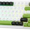 Redragon K686 PRO 98 Keys Wireless Gasket RGB Gaming Keyboard, 3-Mode PBT Mechanical Keyboard w/Hot-Swap Socket, Dedicated Knob Control & 5-Layer Noise Dampening, Custom Linear Switch (GreenFlash Genji)