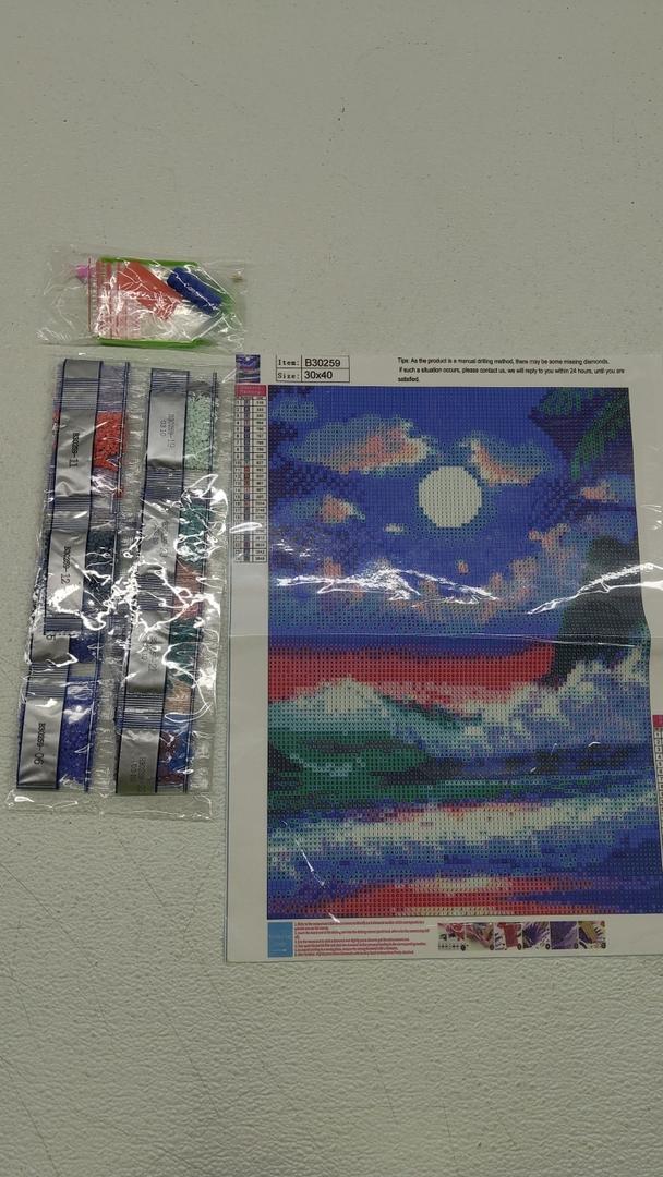 Diamond Painting KitsLarge 5D DIY Sunrise Aurora Diamond Painting Kits for AdultsFull Drill Crystal Rhinestone Arts and CraftsFlower Gem Art Painting with Diamond Home Wall Decor (28X16inch)
