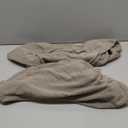 H.VERSAILTEX Super Stretch Individual Seat Cushion Covers Sofa Covers Couch Cushion Covers Slipcover Sets Thick Jacquard Textured Twill Fabric (2 Piece Medium Sofa Cushion Covers, Taupe)