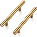Ravinte 30 Pack 6 inch Cabinet Pulls Brushed Brass Stainless Steel Kitchen Drawer Pulls Cupboard Handles Cabinet Handles 3.75 Hole Center
