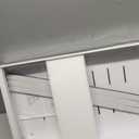 PAKETA 1 Pack Expandable Pull Out Cabinet Organizer, 21'' Deep Pull Out Drawers for Cabinets,Upgrade 3 Slide Rails Sliding Drawer for Kitchen Cabinet Organizer with Adhesive Nano Film (White)