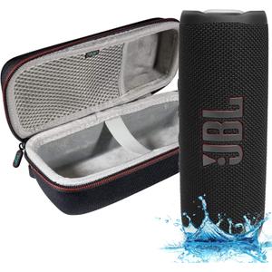 JBL Flip 6 - Waterproof Portable Bluetooth Speaker, Powerful Sound and deep bass, IPX7 Waterproof, 12 Hours of Playtime with Megen Hartshell Case