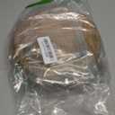 Samhita Acacia Wood Round Platters Set of 4 for Ottoman or Side Table, Charcuterie Board or Cheese Platter for Living Room (8" x 8" x 0.75")