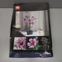 LEGO Botanicals Hibiscus Flower Building Set - Artificial Plant & Flower Building Blocks for Women & Men, Ages 18+ - Home, Office Decor Gift Idea - 10372