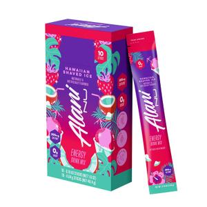  Alani Nu HAWAIIAN SHAVED ICE, Energy Sticks Drink Powder, 200mg Caffeine, Pre Workout Performance with Antioxidants, On-The-Go Drink Mix, Biotin, B Vitamins, Zero Sugar, 5 Calories, 10 Pack (EXP 12/01/27)
