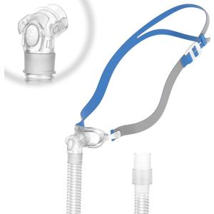 Replacement Set for Airfit P10Headgear Tube Frame Assembly for P10Improved Swivel Design Without Leakage, Added Flexibility & Lower Noise, ItAll Supplies for CPAP Users (No Cushion)