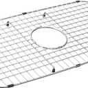 Serene Valley Sink Grid 26-1/8" x 13-15/16", Centered Drain with Corner Radius 2-1/2", NDG2614C