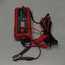 4A Smart Car Battery Charger, 6V 12V Automotive Charger Maintainer Fully Automatic 8-Stages Trickle Charger for Automotive Motorcycle Car Battery, Portable 4A Smart Car Battery Charger 6V 12V