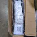 YITAHOME Large Outdoor Dog Kennel with Rotating Feeder Bowls, 7.8'L x 3.9'W x 5.4'H Dog Pens Outside with Roof, Heavy Duty Dog Cage for Medium Large Dogs