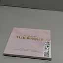 AWAYTR 100% Mulberry Silk Hair Bonnet for Women Sleeping with Tie Band 19 Momme Silk Sleep Cap Night (US, Alpha, One Size, Haze Blue)