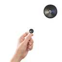Hidden Camera with Audio/Video Mini Small Spy WiFi Security Secret System Smart Home Indoor Wireless Outdoor Nanny Night Vision Motion Detection Baby Monitor Pet Doorbell Seguridad (1, black, mini)