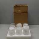 12 Pcs Glass Cylinder Vases for Centerpiece, 6 Inch Clear Cylinder Vase Bulk Small Glass Candle Holder Vases for Flowers Wedding Home Party (12)