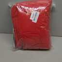 CREATMO US Women's Warm Vest Outerwear Thick Padded Puffer Sleeveless Vest With Detachable Hood (XX-Large, Red)