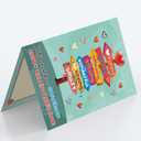 6 x Grandson Valentine's Card | Funny Valentines Card for Grandson from Grandparent with Printed Message Inside