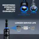 toolant 34 Piece SAE/Metric Nut Driver Set, Impact Driver Bit Set, Deep Nut Driver, Impact Socket Adapters, Wing Nut Driver, Tough Gift Case