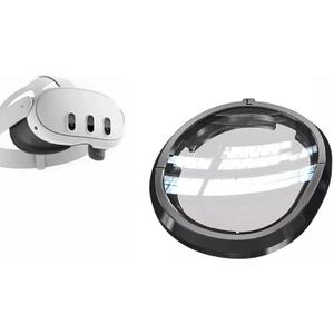 PSI 1 Lens for Oculus Meta Quest3 Glasses, Inserts Compatible for VR Accessories, Anti Blue Light Myopia SPH:-3.00R