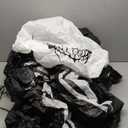 Jenaai Halloween Inflatables Extra Large 10.5 Feet Sitting Skeleton Halloween Outdoor Inflatables Decorations Skeleton Blow Up Built in Lights Air Pump for Halloween Party Yard Garden Party Supplies