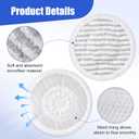 8 Pack Steam Mop Pads Compatible with Shark S8201 S8001 S7001 S7201 S7005 S7000 Series, S7000AMZ S7001TGT– Microfiber Replacement Scrub Pad, All-in-One Reusable Cleaning Refills for Hard Floor