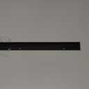 Randall Manufacturing Co., Inc | Door Sweeps  Aluminum & Vinyl | Brush Sweeps for Gaps Up to 1 | Black Trim with Black Brush | 3 Feet | Fill Gaps & Keep Unwanted Debris Out