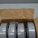 6x2"Heavy Duty Caster Wheels -Industrial Caster Wheels,Rubber Wheels- Set of 4 with up to 2800 LB Capacity