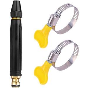 Home High-Pressure Car Wash Water Gun - Powerful Pressure Washer Hose Attachment with Booster Nozzle, Adjustable Spray Patterns for Car, Garden, Outdoor Cleaning & Watering Plants Vegetables (A-1)