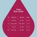 saalt Leakproof Teen Sport Shorts Period Underwear - Soft-Stretch, High-Rise, Machine Washable (Small, Midnight Sky - Super Absorbency)