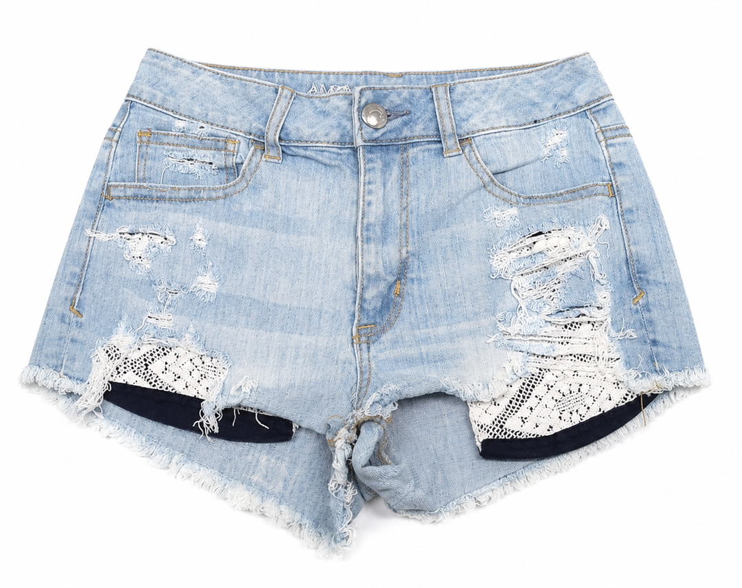 American Eagle Outfiters Size 4 Blue Jean Shorts