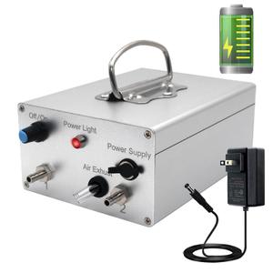 Pulsating Vacuum Pump Compatible with Hantop Milking Machine (Battery Pump (Adjustable))