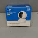 Tapo 2K Indoor Pan/Tilt Wired Security Camera - Works as a Baby Monitor & Pet Camera, Motion Detection, 2-Way Audio, Siren, Night Vision, Subscription-Free Local Storage or Optional Cloud, C210 (White)