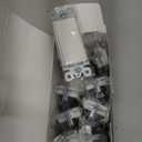 BESTTEN 10 Pack Single Pole Decorator Light Switch with Wallplate, 15A 120/277V, Rocker Paddle Wall Switch, On/Off Interrupter for LED and Other Lamps (white)