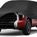 Proadsy Car Cover Compatible with Tundra 2016-2024 2025 2026 CrewMax with 5.5ft Windproof All Weather Waterproof Sun Rain UV Dust Snow Protection Outdoor Covers