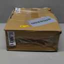 Baderke 6 Set 11.8" Chilled Serving Tray for Parties with Compartments Ice Chilled Party Platter Charcuterie Serving Board Cold Dish Dip for Fruit Seafood Vegetable Shrimp Cocktail (Natural)