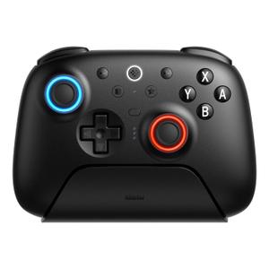 8BitDo Ultimate 2 Bluetooth Controller for Switch/Switch 2 & Windows PC, Switch Pro Controller with TMR Joysticks, Switchable Hall Effect/Tactile Triggers, Vibration and Motion Control - Black