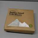 KeaBabies 2-Pack Organic Crib Sheets for Boys, Girls - 52x28 Fitted Crib Mattress Sheet Neutral, Breathable Jersey Cotton Cover for Baby Bed, Toddler Mattress, Soft & Cute Prints (Herb)