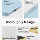 MOFT Snap Case MOVAS for iPhone 16 Pro Case, Compatible with Magnetic, Magnetic Premium Vegan Leather Phone Case with Smooth Feeling, Enduring Color Minimalist 6.3 inch Protective Case, Panna Cotta