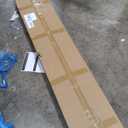 4-Piece Wood Slat Panels for Wall 94.5"11" Acoustic Panels for Interior Wall Decor 3D Fluted Sound Absorbing Panel - Mattle Black