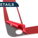 ABS Gear Shift Knob Button Cover for Subaru Impreza 2012-2014 Console Gear Panel Decal Trim Sticker Interior Accessories Red