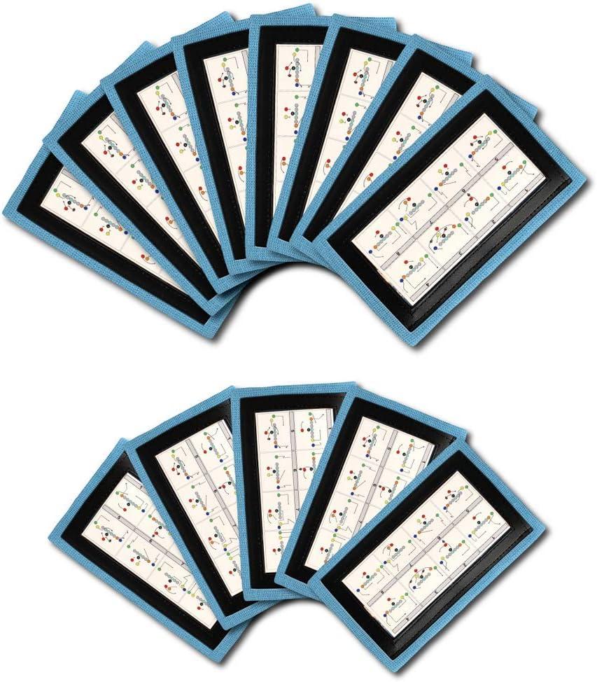 Y23 - Football Wristbands - Wrist Coach - QB Wristband - Football Play Wristbands - Playbook Wristband (5 Pack, Light Blue)