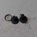 2 Pack Towel Hooks for Bathrooms, Screw in Stainless Steel Coat Robe Hook(Matte Black)