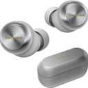 Technics Reference Class Hi-Fi Wireless Earbuds, Dolby Atmos with Head Tracking, Adaptive Noise Cancelling, 3 Device Multipoint, 10-hr Battery, Wireless Charging, Improved Fit - EAH-AZ100-S (Silver)