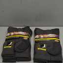 Dickies Men's Dri-Tech Essential Moisture Control Crew Socks Multipack, Charcoal (12 Pairs), Large